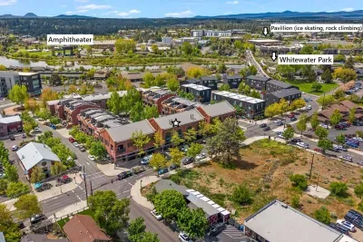 You'll find the super fun whitewater park just a block from the home. Man-made rapids that will keep you laughing all the way down, and a surf wave too! Great people watching :)