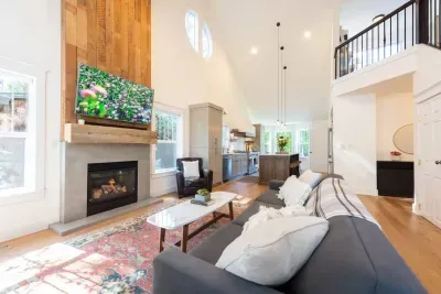 Huge open main living space for all to gather