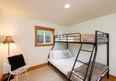 Bedroom nook in guest house, can sleep up to 3