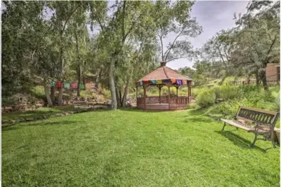 Stop by the lovely gazebo on the property for a picnic lunch.