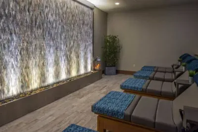 Infinity Spa's relaxation room