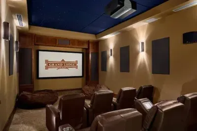Book a private movie room for a great evening activity