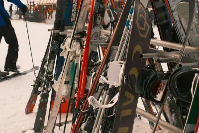 Peak 8 is one shuttle stop or a 5-minute walk up the street.