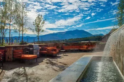 BBQ grills are available throughout the resort for guests.