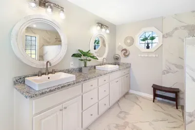 Master bathroom