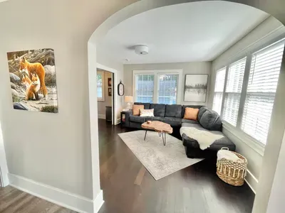 First Floor Entry into Family Room