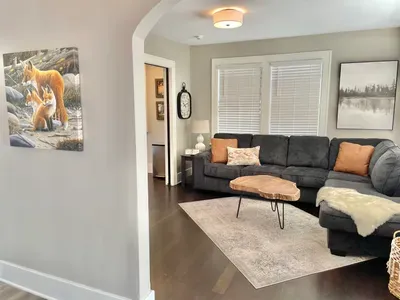 First Floor Entry into Family Room