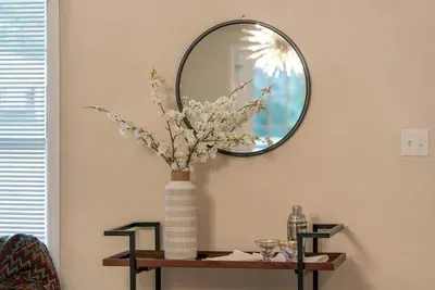 Entryway bar cart