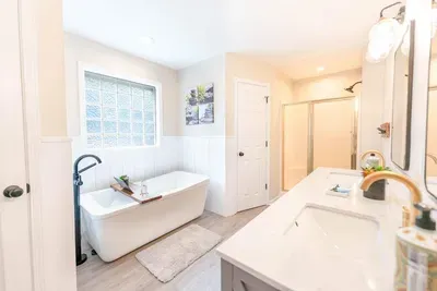 Master bathroom