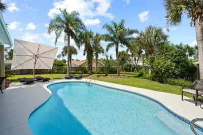 the pool is heated