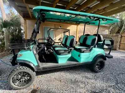 6-seater golf cart