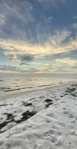 the white sand is super soft