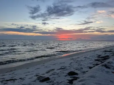 the sunsets here are beautiful