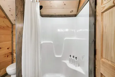 Master shower