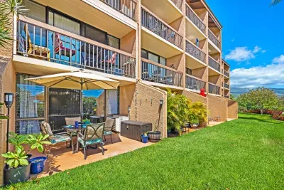 Ground level makes the condo easily accessible and wonderful to have extra space.