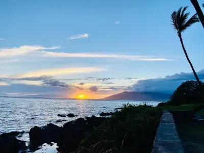 Charley Young Beach across the street. Treat yourself to beautiful sunsets.