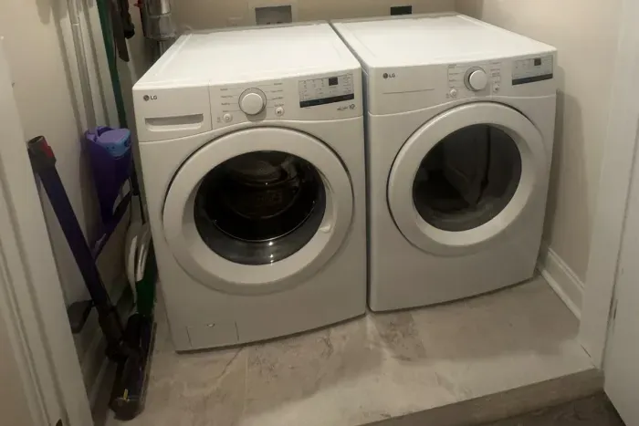 Full size washer and dryer