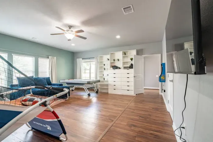 Game Room with Arcade