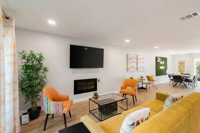 Vibrant Living Room