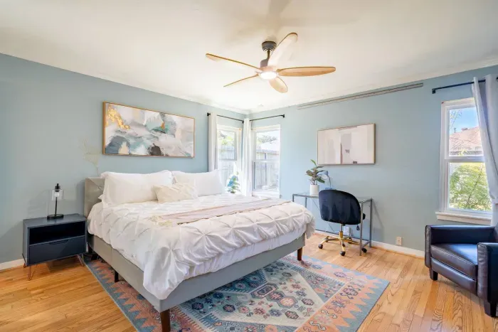 Serene Blue Bedroom