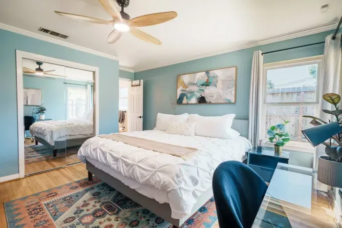 Bedroom with Workspace