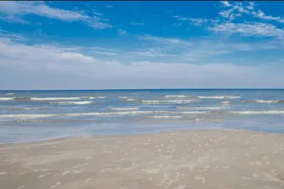 Enjoy the Island life! Leave the stress behind as you watch the sunrise over the Gulf, pick seashells, build sandcastles, boogie board on the waves and have fun with the family. This is one of the cleanest and widest beaches on the island. 