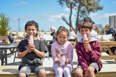 Visit Ruakura Berry Shop for their delicious Real Fruit Ice Creams – just a 5-minute drive away!