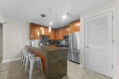 Cozy kitchen and dining space perfect for effortless gatherings.