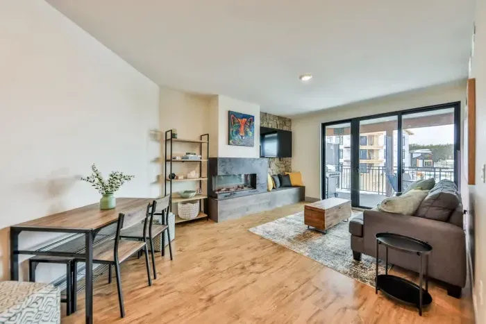 A warm and welcoming living area seamlessly combining comfort and style.