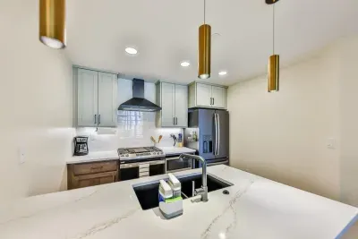The open concept dining area designed for sophisticated meals and effortless entertaining.
