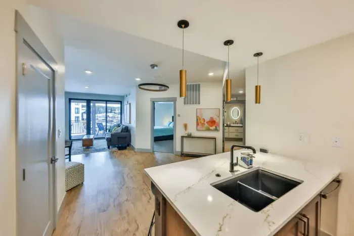 A beautifully finished kitchen where elevated design meets everyday convenience