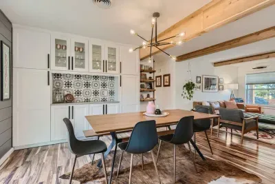 Enjoy a meal in a beautifully designed dining room that feels like home.