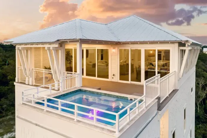 Perfect mix of style and comfort, right from the outside.