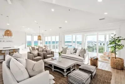 2. Modern living room with sleek furniture and a minimalist vibe.