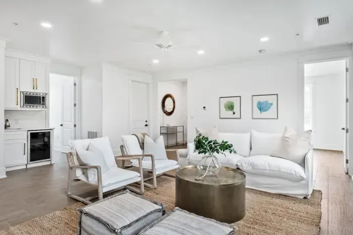 Whether you need extra room for work, play, or rest, this second living area has you covered.