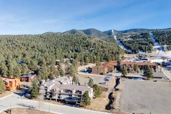 Fresh mountain air and gorgeous Colorado-blue skies surrounding the condo.