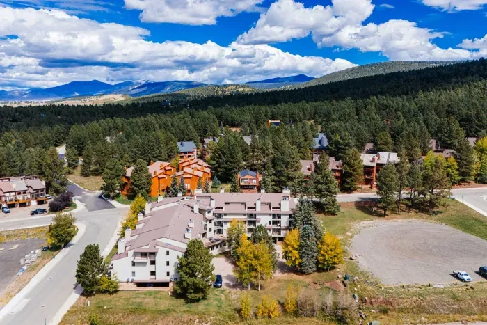 Charming alpine architecture in a quiet and scenic neighborhood.
