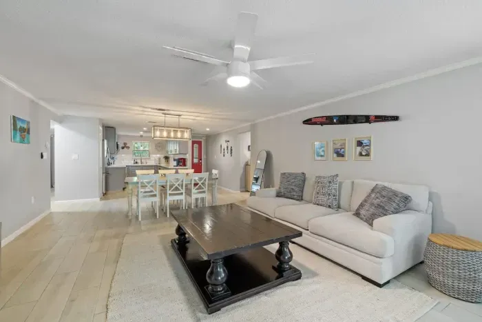 A living room designed for relaxation, comfort, and connection.