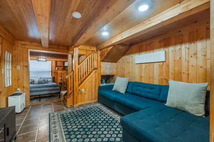 Relax in this bonus living space with plenty of seating and a welcoming atmosphere.