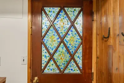 Eclectic features throughout the home