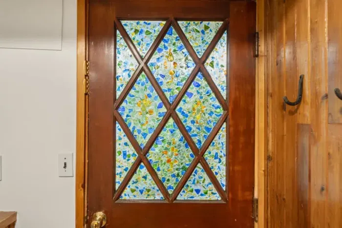 Eclectic features throughout the home