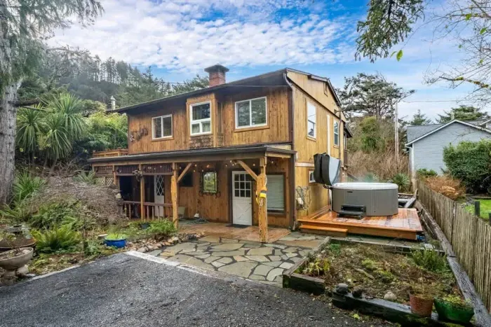 Enjoy the peaceful surroundings and charming outdoor atmosphere.