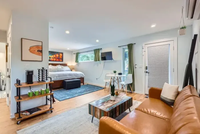 A living room designed for relaxation, comfort, and connection.