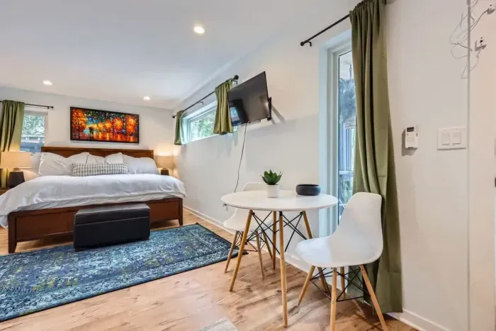 A charming space for dining, conversation, and shared memories.