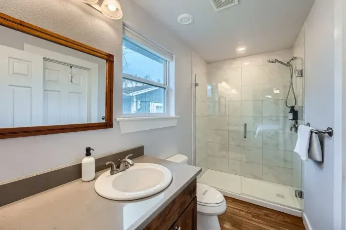 Ensuite Bathroom-Pristine and thoughtfully cleaned, so you feel right at home.
