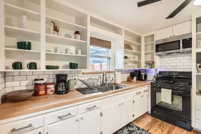 A cozy kitchen to gather, cook, and make memories together.