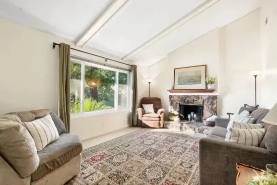 Thoughtfully furnished with cozy textures and plenty of room to unwind.