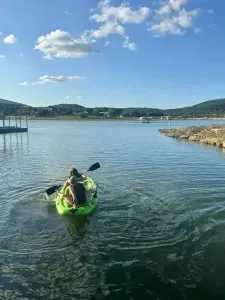 Summer activities out on the water
