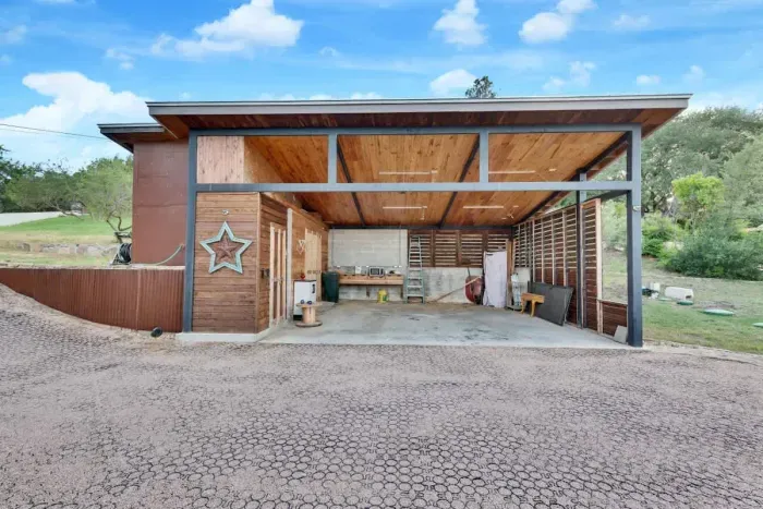 Enjoy the convenience of a spacious carport, providing sheltered parking for your vehicle. With easy access and protection from the elements, it’s the perfect solution for keeping your car safe and secure year-round.