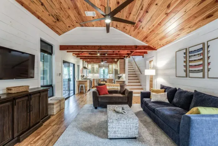 A living room designed for relaxation, comfort, and connection.